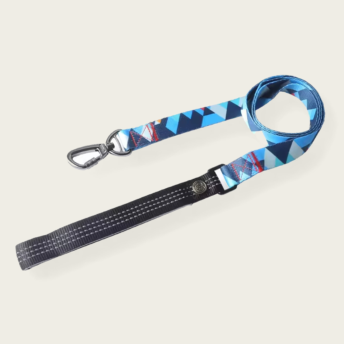 Premium Padded Dog Lead Comfortable Control for Small Medium and Large Dogs Blue cosmic colour